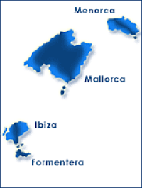 Balearen kaart